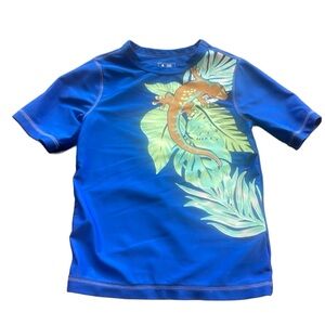 Boys Swim Shirt Rash Guard T Shirt Size 4 Year